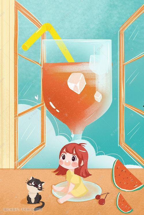 坐窗台吃瓜,夏日悠闲时光的惬意体验