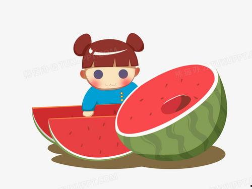 吃瓜可爱动漫,动漫中的甜蜜瓜果时光