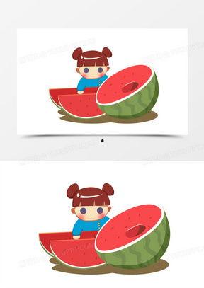 吃瓜图片高清图文素材