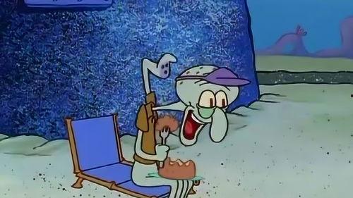 海绵宝宝吃蜜瓜,一场味蕾的奇幻之旅