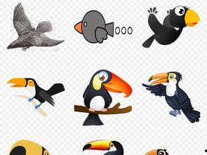 乌鸦吃瓜图片卡通